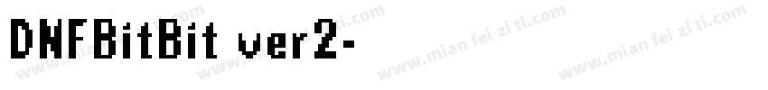 DNFBitBit ver2字体转换